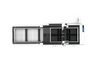 آلة قطع الألواح بليزر الألياف ذات المنصة القابلة للتبديل