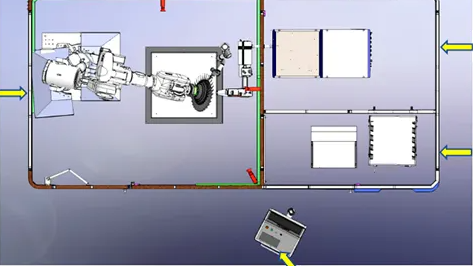 معدات صدمات ألياف الليزر PLSP-200A